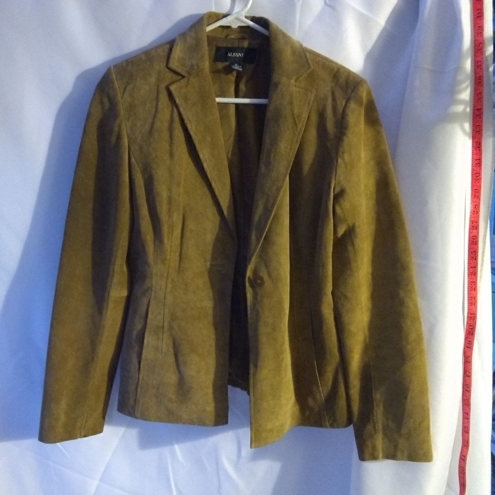 Alfani leather jacket 